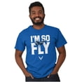 thumbnail image 5 of US Air Force I'm So Fly Funny USAF Men's Graphic T Shirt Tees Brisco Brands M, 5 of 6