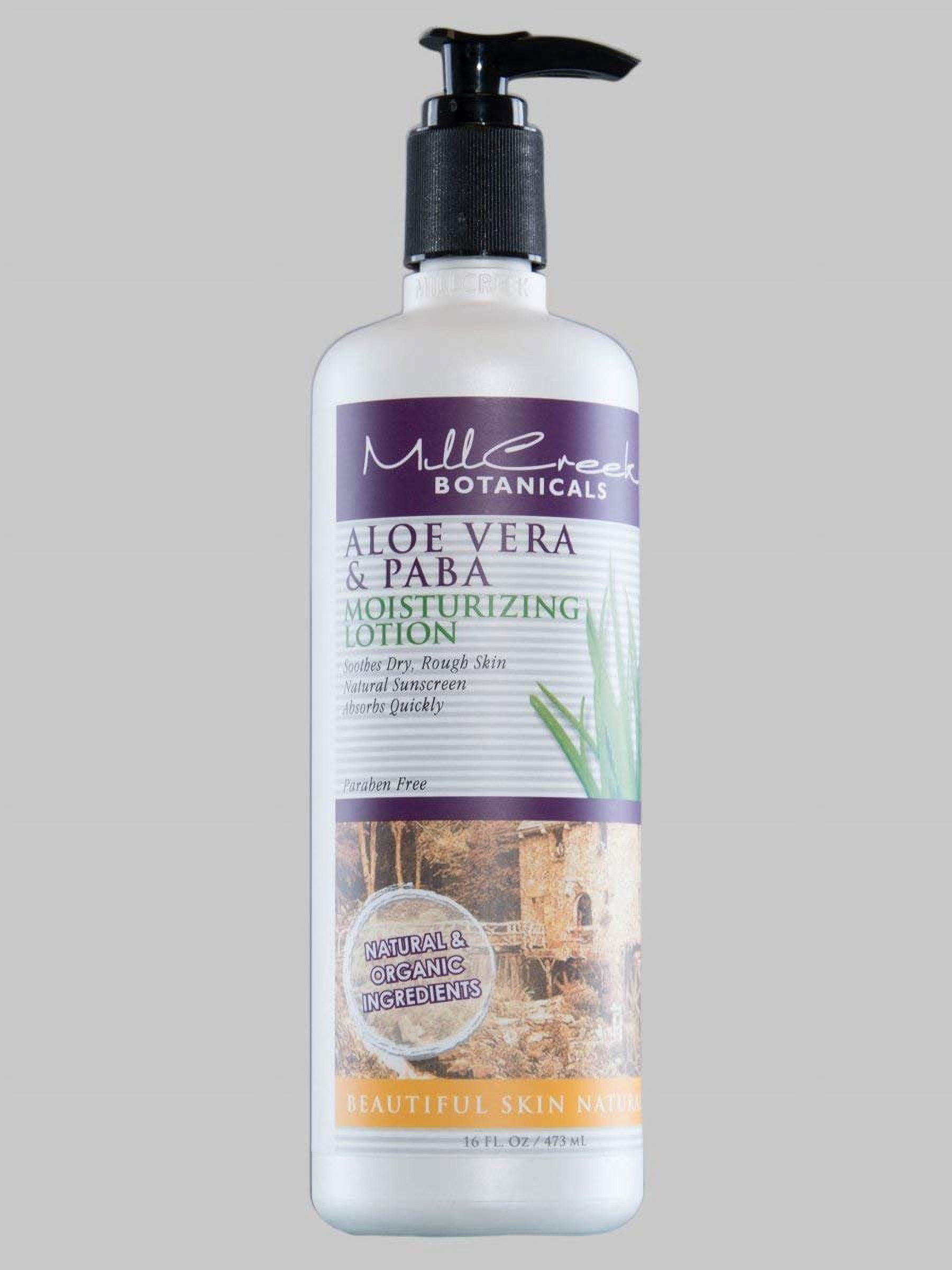 Mill Creek Aloe Vera and PABA Moisturizing Lotion Natural Sunscreen 16 fl Oz