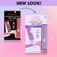 thumbnail image 2 of Salon Perfect Cordless Nail Lamp with Stand, Handheld UV/LED Light for Gel Nail Polish, Rechargable USB Nail Dryer for Fast Curing, Pink, 2 of 11