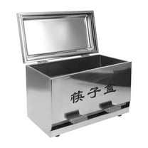 LOLIPPYY Large Capacity Stainless Steel Kitchen Utensil Holder with Plated Finish for Countertop Organization