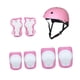 thumbnail image 4 of 7 piezas Guardias de Equipo de protección del casco para bicicletas para niños, almohadillas manuales de resistencia de impacto almohadillas de rodill Rosa, 4 of 8