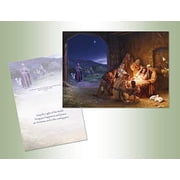 LPG Greetings Light of the World Box of 18 Religious Christmas Cards