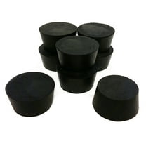 Stoppers, Rubber Size 10, Solid. Pack of 1-Pound.