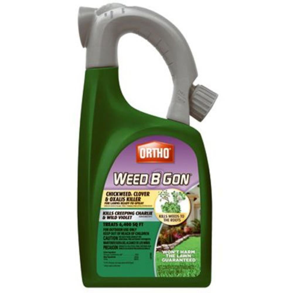 B Gon Chickweed, Clover & Oxalis Weed Killer for Lawns RTS Trigger