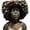 Black, variant on Female Statue Head Cement Planter White American Lady Sculpture Elegant 11" Resin Figurine with Floral Crown, Modern Art Decor for Living Room, Cultural Gift for Women