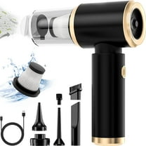 5000Pa, Cordless Wet/Dry Vacuum Cleaner for Car, Home, Office, Pet Hair with Multiple Attachments