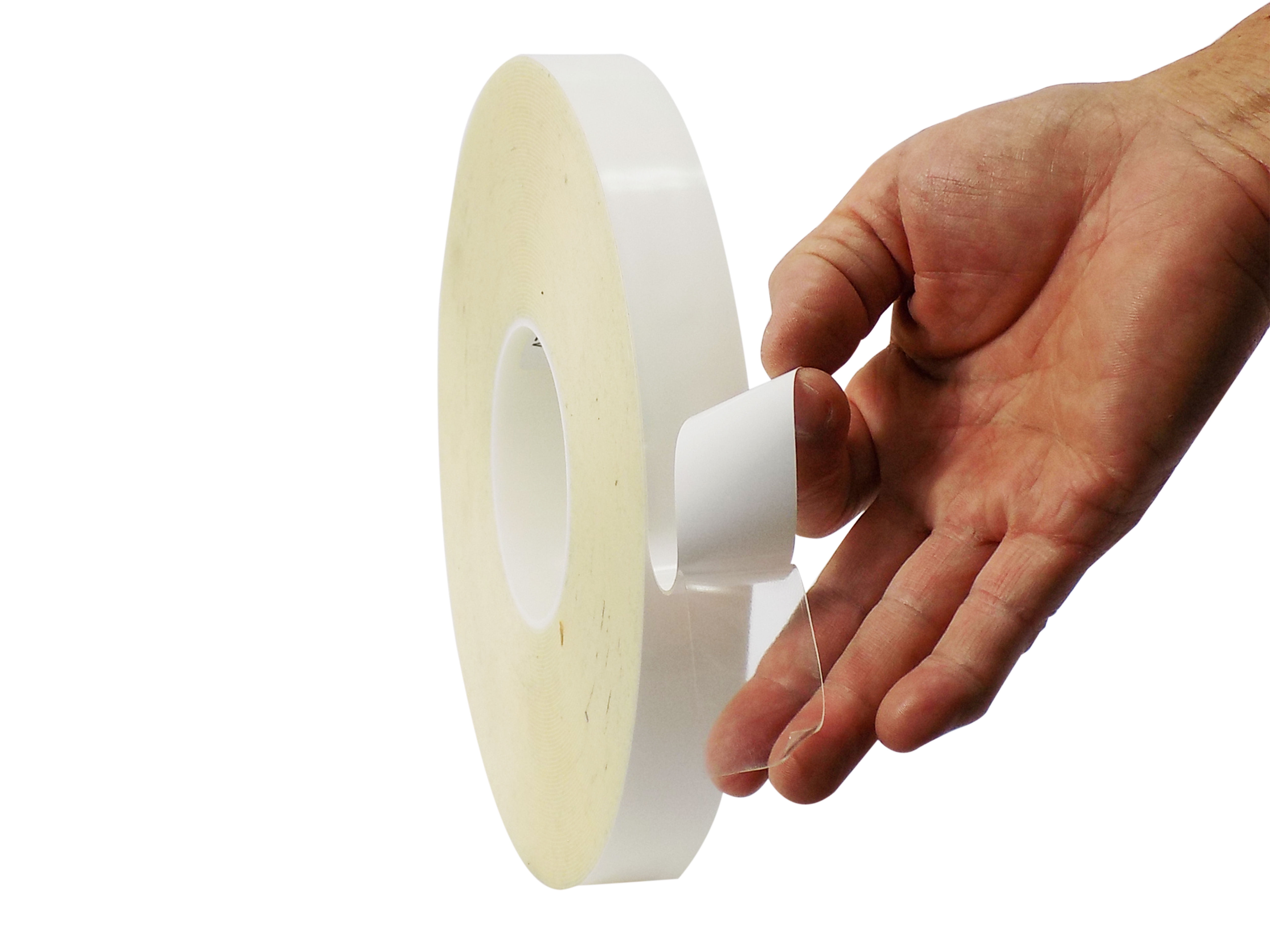 1.5" 24 Rolls White Polyethylene Film Tape 7MIL UV 60 YD 