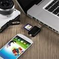 thumbnail image 3 of fashionhome OTG Cellphone Camera Card Reader TF SD Card To USB micro USB 2 In 1 Adaptor High Speed ABS Plastic, 3 of 8