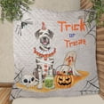 thumbnail image 3 of Trick or Treat Great Dane Funny Mummy Cosplay Pumpkin Candy Basket Quilt Blanket Danes Dog Lover Gifts Cozy Comforter Throw Blanket - 12016, 3 of 5
