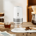 Winyuyby Electric Coffee Grinder USB Wireless Professional Grinding