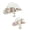 White, variant on ELLEGNT 2 PCS Cloud Floating Shelves - Cute Corner Bookshelves with Compartments for Nursery White