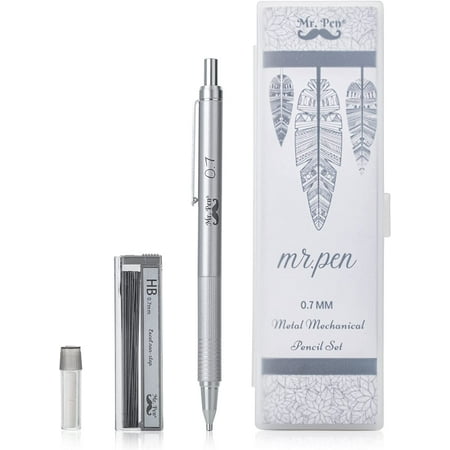 Mr. Pen- Mechanical Pencil, Metal, 0.7mm, Drafting Pencil, Metal Mechanical Pencils, 0.7 Mechanical Pencils