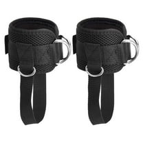 Adjustable Wrist Ankle Cuffs D Ring Pulley Lifting Straps Gym Cable Attachments