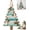 Without Light, variant on Coastal Christmas Driftwood Tree Decor, Wooden Lighted Beach Wall Hanging. Christmas Tree with Starfish & Seashells, Driftwood LED Wall Art Hanging, Rustic Beachy Ornament, Holiday Gift & Decor Items