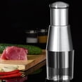 thumbnail image 4 of Muyoka Triturador de ajo prensado Triturador de ajo manual de acero inoxidable Triturador de ajo de mano Tipo de empuje Triturador de alimentos de cocina Gadget para ensalada de cebolla de jengibre y Muyoka Hogar, 4 of 6