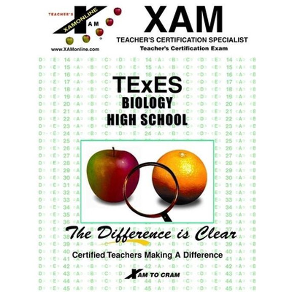 Pre-Owned Texes Biology High School (XAM TEXES) (Paperback) 1581971117 9781581971118