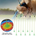 thumbnail image 6 of Nieyigj (10 Pcs/Set) Rubber Sucker Arrowheads Safe Childrens Toy Practice Archery Arrowhead For Outdoor Entertainment Target Games Green 28.0 Inches / 71.1 cm Replacement Suction Cup Tips, 6 of 9
