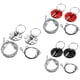 thumbnail image 3 of Sidaley Kit de pestillo de bloqueo de aluminio para capó de coche de carreras, juego de pasadores de capó de motor Universal, accesorios para Vehículos, repuestos y accesorios Mis plata, 3 of 6