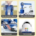 thumbnail image 5 of Flying Space Orb Fascinating Orb F 14 Storage Transport Plane Cargo Diecast Construction Vehicles And Playmat Kids Toy Aircraft With Lights & Sounds For 3 4 5 6 Years Old Boys And Girls, 5 of 8