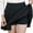 Black, variant on YUEJUIR Tennis Skirt Women Fashion Casual Short Style Solid Half Skirt Anti Glare Sun Skirt Pleated Skirt Tennis Skirts for Women Skirt Skirt with Shorts Underneath (Red1,L)