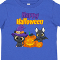 thumbnail image 4 of Inktastic Happy Halloween Black Cat Boys or Girls Toddler T-Shirt, 4 of 5