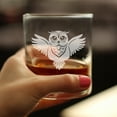 thumbnail image 3 of Bevvee Whiskey Rocks Glass 10.25 oz Cute Owl Gifts for Owl Lovers Glassware & Drinkware, 3 of 4