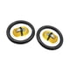 thumbnail image 4 of Anillos de gimnasia para entrenamiento de fuerza, multifunción, estables, con agarre seguro, anillos de entrenamiento Amarillo, 4 of 8