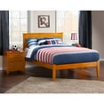 thumbnail image 2 of AFI Nantucket Queen Size Solid Wood Platform Bed in Caramel Latte, 2 of 8
