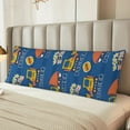 thumbnail image 6 of Lsque Construction Vehicles Body Pillow Case Cover,Ultra-Soft Microfiber Bed Pillow Cases 20x54 inches,Elegant Bedding,Breathable Durable Pillow Cover with Envelope Closure, 6 of 8