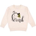 thumbnail image 2 of Inktastic Bee Kind Toddler Sweatshirt, 2 of 4