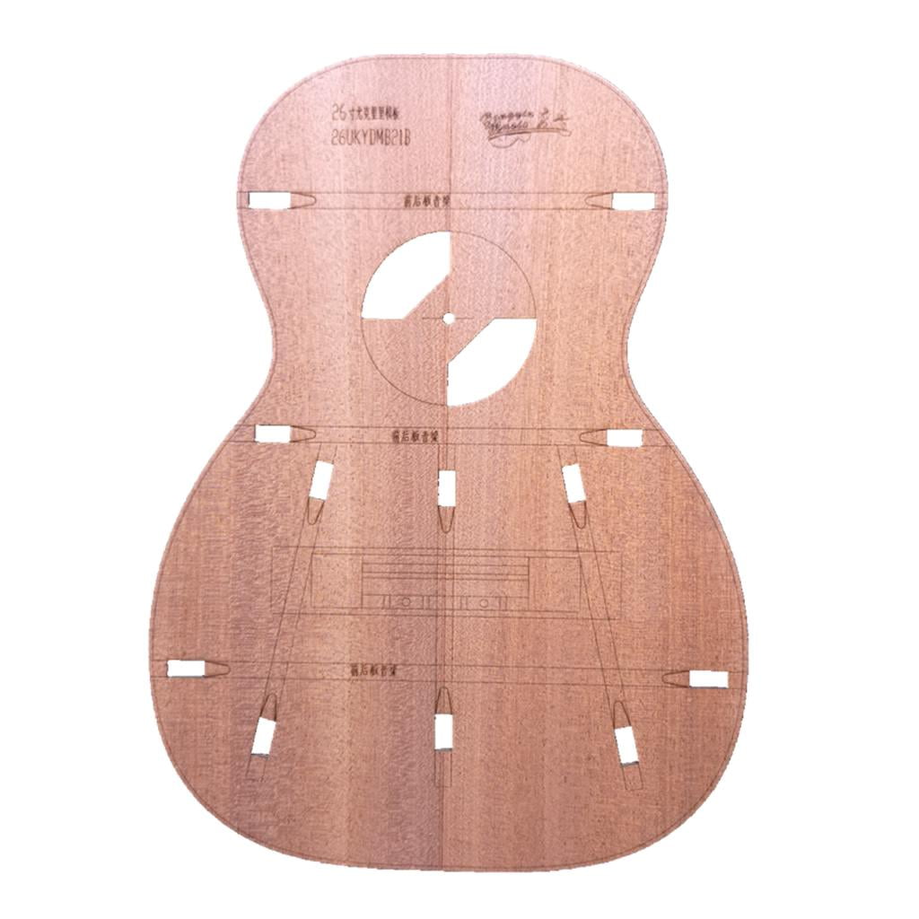 Tenor Ukulele Template Guitar Body Template for 26- Guitar, Easy to Use -  Walmart.com