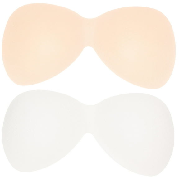 Masteelf  4 Pcs Latex Cotton Breast Pad I Bra Pads Insert Push up Inserts Sports Well Women's Bras Miss