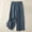 Blue, variant on Women's Spring Summer Loose New Vintage Wide Leg Pants Casual Pants Drawstring Pants for Women Tan Dress Pants for Women plus Size Cargo Pants Petite Pants for Women Casual Womens Pants Casual Work