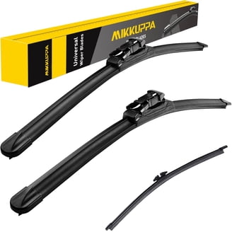 GSPSCN Tergicristalli Auto J Hook – Set 2 Pezzi 24'+18' – Silenziosi, Antighiaccio, Per Tutte Le Stagioni