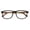 Matte Black, variant on Large Men Wood Grain Printed Temple Clear Reading Glasses - Wide Fitment 148MM Reader +1.25