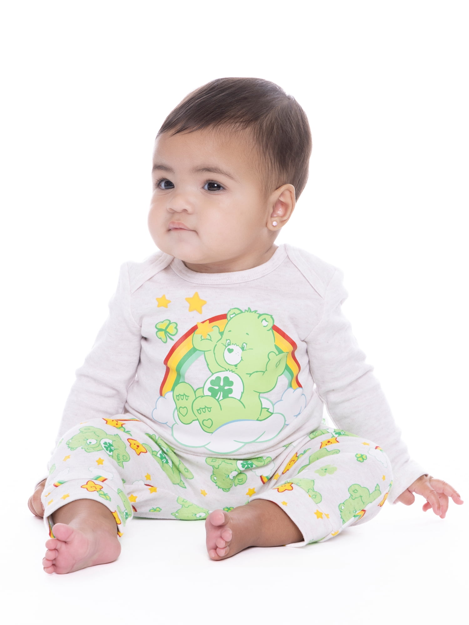 Care Bears Baby Saint Patrick's Day Layette Gift Set, 3-Piece, Sizes Newborn-12 Months