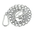 thumbnail image 1 of Cadena de silla colgante profesion con mosquetones, kits de suspensión de material acero inoxidable resistentes para interiores y exteriores fuertes y re Cromado 99, 1 of 5