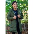 thumbnail image 5 of 10 Pack of Bulk Wholesale Men’s Winter Waterproof Wind Resistant Hooded Parka Coats for Cold Weather, Harsh Climates, Freezing Temperatures and Charity Donation in Black, Navy Blue and Green, 5 of 6