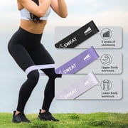 Sweet Sweat Mini Loop Resistance Bands - 5 Levels of Resistance