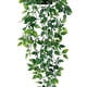 thumbnail image 1 of Plantas verdes artificiales sauce ratán colgante hojas de hiedra decoración de fiesta (A) JShteea Libre de BPA, 1 of 8