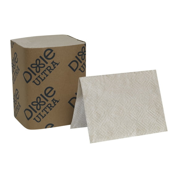 Dixie Ultra 2-Ply Interfold Paper Napkin, 32019, White, 6,000 Count