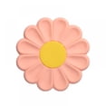 thumbnail image 1 of 2 Pcs Daisy Flower Silicone Heat Insulation Pad, Silicone Dining Mat, Cup Mat, Pot Holders, Non-Slip Insulation Hot Pads for Kitchen, 1 of 9