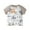 Off-White, variant on Kids Toddler Boys Girls Short Sleeve T-Shirt Tees 1-8 Years Baby Summer Soft Cotton TShirts Tees Neutral Kids Print Cow Cartoon T-Shirt