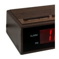 thumbnail image 2 of Westclox Electric Powered Woodgrain Alarm Clock, 2 of 3