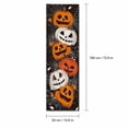 thumbnail image 3 of Halloween Table Runner, Halloween Table Decorations, Jack O Lantern Decor, Halloween Ghost Decorations, 1 Pack Linen Halloween Table Runner with Cute Ghost Black Cat Print, Heat, 3 of 8