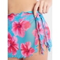 thumbnail image 4 of No Boundaries Short Sarong Bikini Coverup Skirt, Women's XXS-XL, 4 of 5