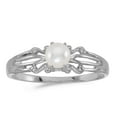 thumbnail image 1 of 14k White Gold Freshwater Cultured Pearl Ring, 1 of 2