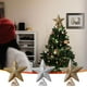thumbnail image 1 of Fiudx Estrella Navideña para La Punta Del Árbol, Elegante Decoración con Cuentas, Metal y Plástico Inoxidables, Tamaño Estándar para La Mayoría de Los Árboles, Decoración para Fiestas En Casa o En La, 1 of 7