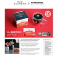 thumbnail image 5 of Sun Alchemy Organic Mushroom Coffee, Energize with Organic Fair-Trade Coffee, Lion’s Mane, Reishi, Chaga & Cordyceps Mushrooms - 12 Sachets, 5 of 9