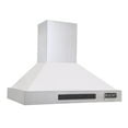 thumbnail image 2 of Kucht Professional 30" Stainless Steel Wall Mounted Range Hood in White, 2 of 9